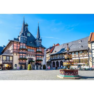 Lais Puzzle - Rathaus, Wernigerode, Sachsen Anhalt, Deutschland - 1.000 Teile