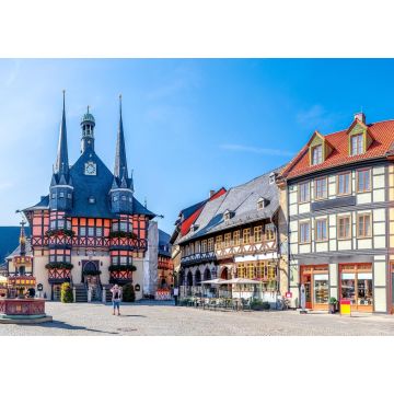 Lais Puzzle - Rathaus, Wernigerode, Sachsen Anhalt, Deutschland - 1.000 Teile
