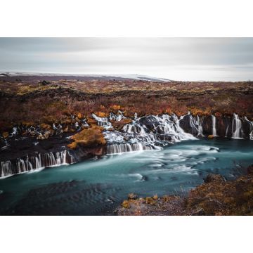 Lais Puzzle - Hraunfossar Wasserfälle - Island - Borgarfjörður - 1.000 Teile