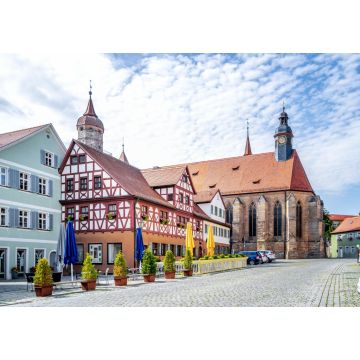 Lais Puzzle - Marktplatz von Feuchtwangen, Bayern, Deutschland - 1.000 Teile