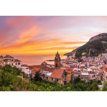 Lais Puzzle - Amalfi, Italien an der Küste in der Abenddämmerung - 1.000 Teile