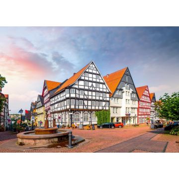 Lais Puzzle - Altstadt, Bad Wildungen, Hessen, Deutschland - 1.000 Teile