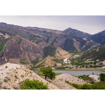 Lais Puzzle - authentische Natur von Dagestan und seinem Hochland und schöne felsige Ansichten, Berge und Wasser, Fluss und Canyon, schöne Wildnis Ansichten - 1.000 Teile