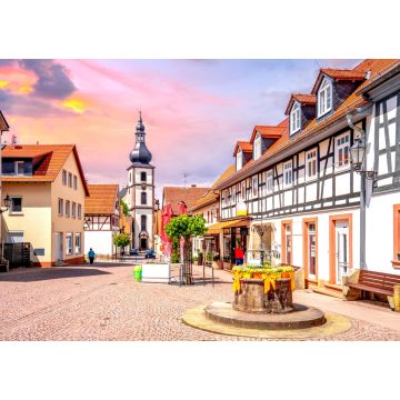 Lais Puzzle - Altstadt, Gersfeld, Rhön, Hessen, Deutschland - 1.000 Teile