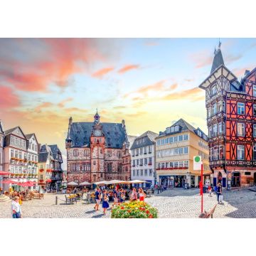 Lais Puzzle - Rathaus, Marburg an der Lahn, Hessen, Deutschland - 1.000 Teile