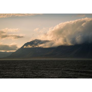 Lais Puzzle - Wolken bei Sonnenuntergang während der Mitternachtssonne auf Spitzbergen - 1.000 Teile