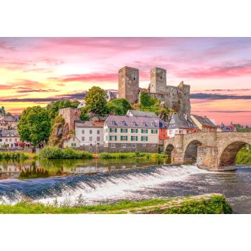 Lais Puzzle - Blick über Runkel, Hessen, Deutschland - 1.000 Teile