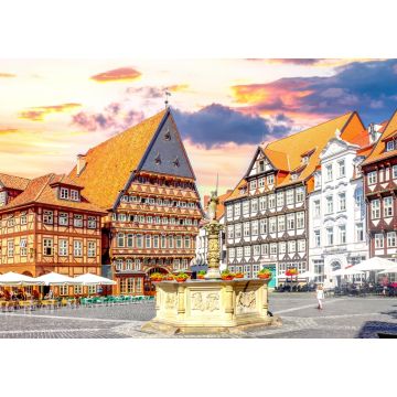 Lais Puzzle - Marktplatz, Hildesheim, Niedersachen, Deutschland - 1.000 Teile