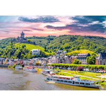 Lais Puzzle - Blick über Cochem, Deutschland - 1.000 Teile