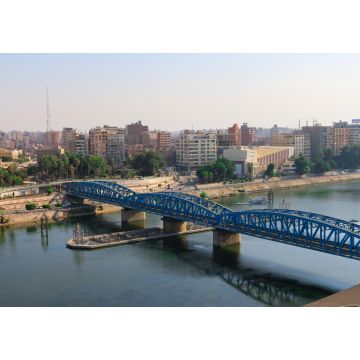 Lais Puzzle - El Mansoura , Ägypten - Panoramablick auf den Nil in Mansoura Stadt - Panorama - Dakahlia Gouvernement oder Dakahliya Gouverneur - 1.000 Teile