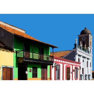 Lais Puzzle - Architektur der venezolanischen Karibik, Kolonialhäuser neben der Kathedrale im historischen Zentrum von Puerto Cabello - 1.000 Teile