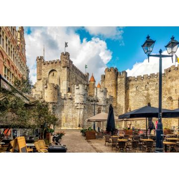 Lais Puzzle - Blick auf Burg Gravensteen in Gent/Flandern - 1.000 Teile