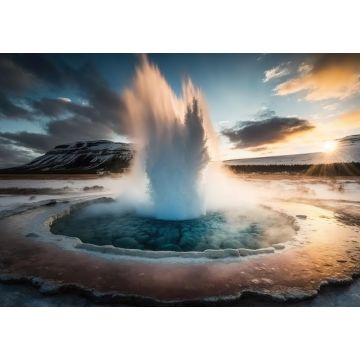Lais Puzzle - Der Geysir Strokkur im isländischen Haukadalur-Tal ist ausgebrochen - 1.000 Teile