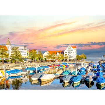 Lais Puzzle - Blick über Friedrichshafen, Deutschland - 1.000 Teile