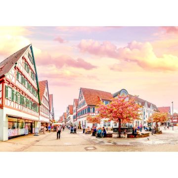 Lais Puzzle - Altstadt, Kirchheim unter Teck, Deutschland - 1.000 Teile
