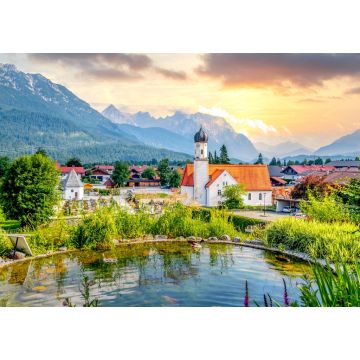 Lais Puzzle - Wallgau, Bayern, Deutschland - 1.000 Teile
