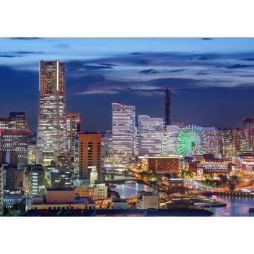 Lais Puzzle - Yokohama, Japan Stadtbild des Bezirks Minato Mirai - 1.000 Teile