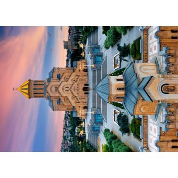 Lais Puzzle - Kathedrale der Heiligen Dreifaltigkeit in Tiflis in Georgien - 1.000 Teile