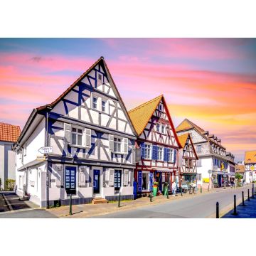 Lais Puzzle - Altstadt, Bad Vilbel, Hessen, Deutschland - 1.000 Teile