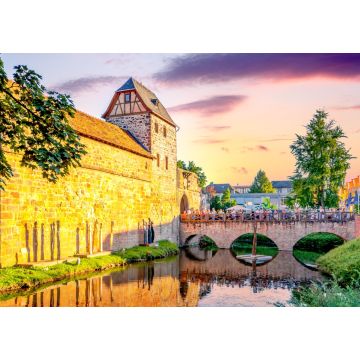 Lais Puzzle - Burg, Bad Vilbel, Deutschland - 1.000 Teile