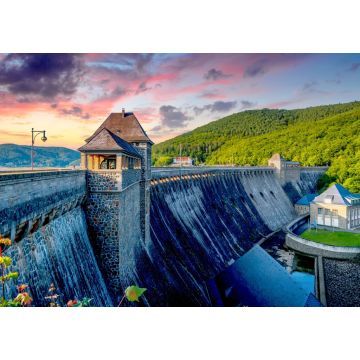 Lais Puzzle - Edersee, Staudamm, Hessen, Deutschland - 1.000 Teile