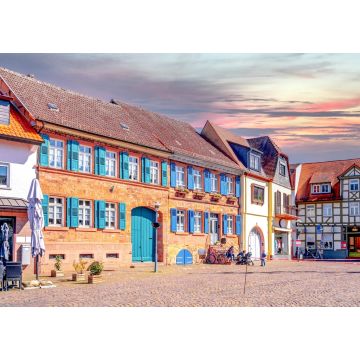 Lais Puzzle - Markt, Altstadt, Dieburg, Deutschland - 1.000 Teile