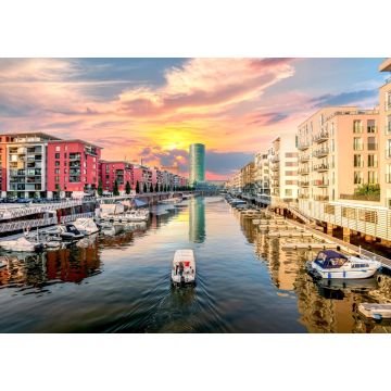 Lais Puzzle - Westhafen, Frankfurt am Main, Hessen, Deutschland - 1.000 Teile
