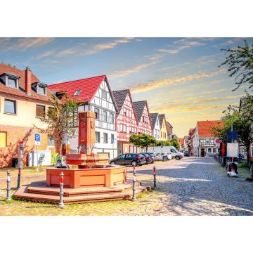 Lais Puzzle - Altstadt, Nidderau, Hessen, Deutschland - 1.000 Teile