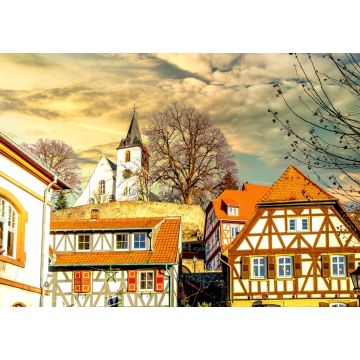 Lais Puzzle - Altstadt, Zwingenberg, Hessen, Deutschland - 1.000 Teile