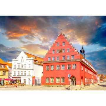 Lais Puzzle - Markt, Altstadt, Greifswald, Mecklenburg Vorpommern, Deutschland - 1.000 Teile