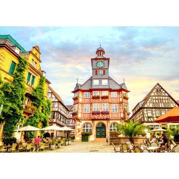 Lais Puzzle - Altstadt, Heppenheim, Hessen, Deutschland - 1.000 Teile