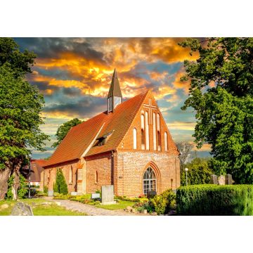 Lais Puzzle - Dorfkirche in Katzow, Mecklenburg Vorpommern, Deutschland - 1.000 Teile