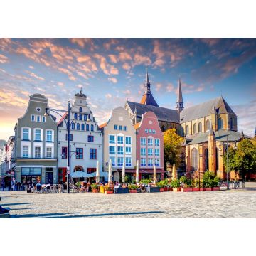 Lais Puzzle - Kirche, Altstadt, Rostock, Deutschland - 1.000 Teile