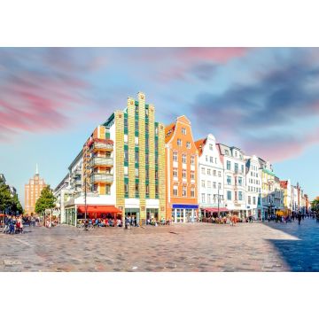 Lais Puzzle - Altstadt, Rostock, Deutschland - 1.000 Teile