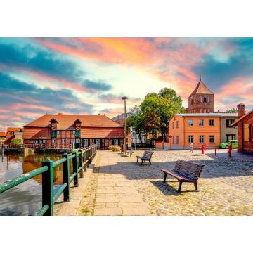 Lais Puzzle - Altstadt von Teterow, Mecklenburg Vorpommern, Deutschland - 1.000 Teile
