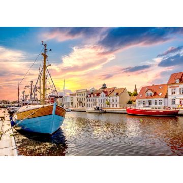 Lais Puzzle - Altstadt, Uckermünde, Mecklenburg Vorpommern, Deutschland - 1.000 Teile