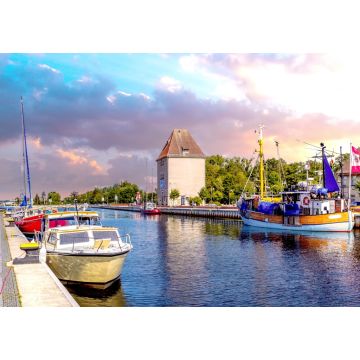 Lais Puzzle - Altstadt, Uckermünde, Mecklenburg Vorpommern, Deutschland - 1.000 Teile