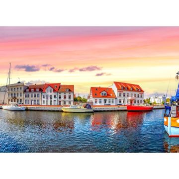 Lais Puzzle - Altstadt, Uckermünde, Mecklenburg Vorpommern, Deutschland - 1.000 Teile