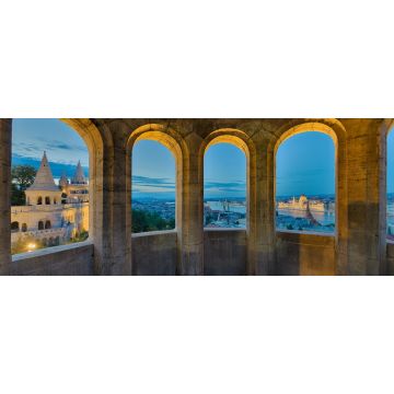 Lais Puzzle - Budapest Fischerbastei beleuchtet - 2.000 Teile
