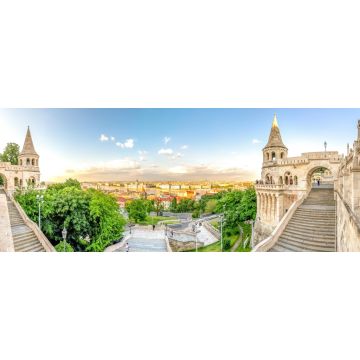 Lais Puzzle - Budapest, Fischerbastei und Panorama über Budapest - 2.000 Teile