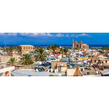 Lais Puzzle - Altstadt von Famagusta (Gazimagusa), Panoramablick. Zypern - 2.000 Teile