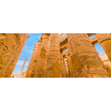 Lais Puzzle - Große Hypostylhalle und Wolken in den Tempeln von Karnak (altes Theben). Luxor, Ägypten - 2.000 Teile