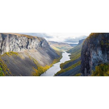 Lais Puzzle - Die Alta-Schlucht: Blick auf den Fluss Alta und die Schlucht. Finnmark, Norwegen - 2.000 Teile