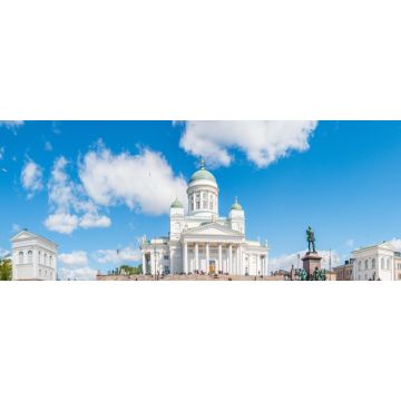 Lais Puzzle - Dom von Helsinki (Helsingin tuomiokirkko / Suurkirkko) und Alexander II Denkmal Uusimaa Finnland - 2.000 Teile