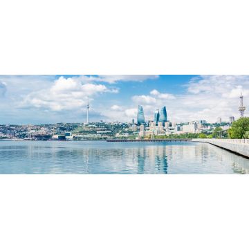Lais Puzzle - Tagesansicht der Architektur von Baku Aserbaidschan - 2.000 Teile