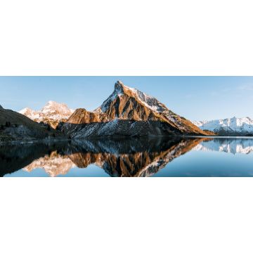 Lais Puzzle - Sonnenuntergang an einem ruhigen Bergsee in Österreich mit spiegelnder Reflexion - 2.000 Teile