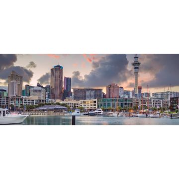 Lais Puzzle - Auckland. Stadtbild der Skyline von Auckland, Neuseeland bei Sonnenaufgang - 2.000 Teile