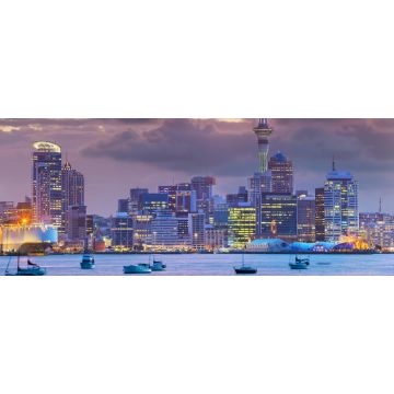 Lais Puzzle - Auckland. Stadtbild von Auckland Skyline, Neuseeland bei Sonnenuntergang - 2.000 Teile