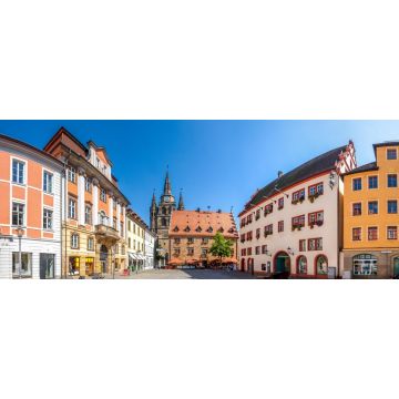 Lais Puzzle - Sankt Gumbertus Kirche und Rathaus, Ansbach, Bayern, Deutschland - 2.000 Teile