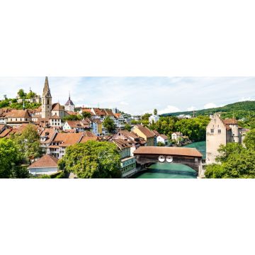 Lais Puzzle - Ansicht von Baden, einer Stadt im Aargau, Schweiz - 2.000 Teile